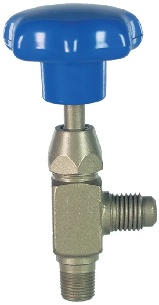 Refco Klein-Ventil V-35024 1/8"NPTx7/16"UNF